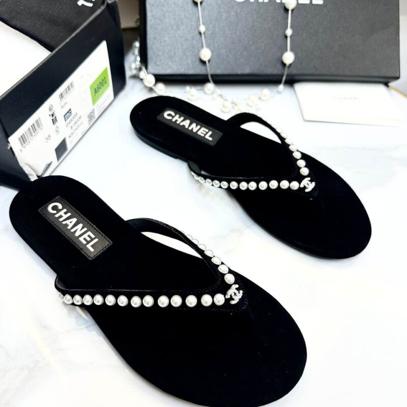 Шлепанцы CHANEL